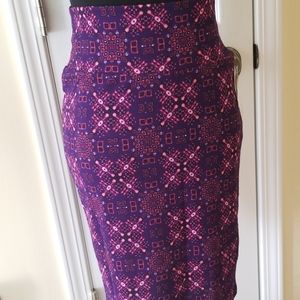 LuLaRoe cassie pencil skirt nwt sz small